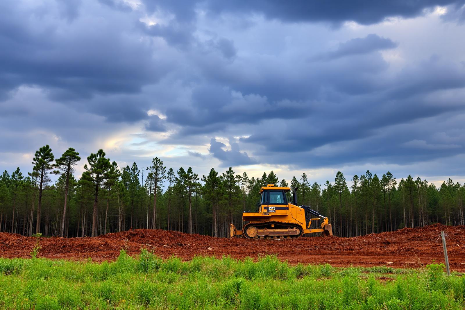 Subdivision site preparation